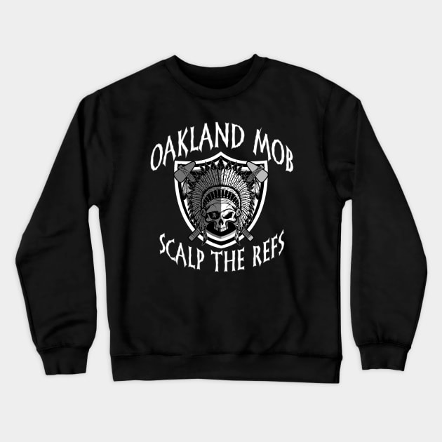 OAKLAND 19B (Warrior 2) Crewneck Sweatshirt by GardenOfNightmares